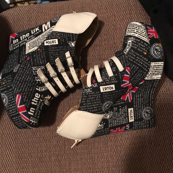 British flag heels - Picture 2 of 4